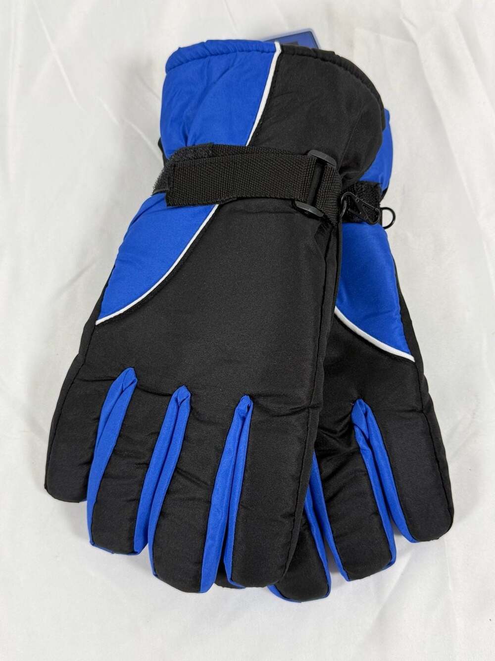 Rugged Wear Men's Ski Gloves Blue Black Size XL New With Tags